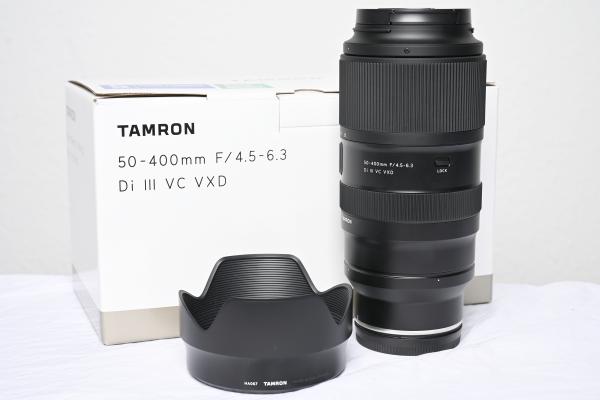 Tamron 50-400mm f 4.5-6.3 Di III VC VXD Nikon Z - Gebrauchtartikel-